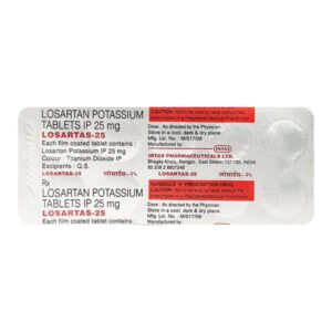 Losartas 25 mg